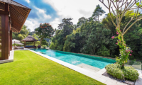 Gardens and Pool with Trees - Villa Champuhan - Seseh, Bali