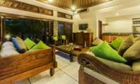 Living Area at Night - Villa Damai - Seminyak, Bali