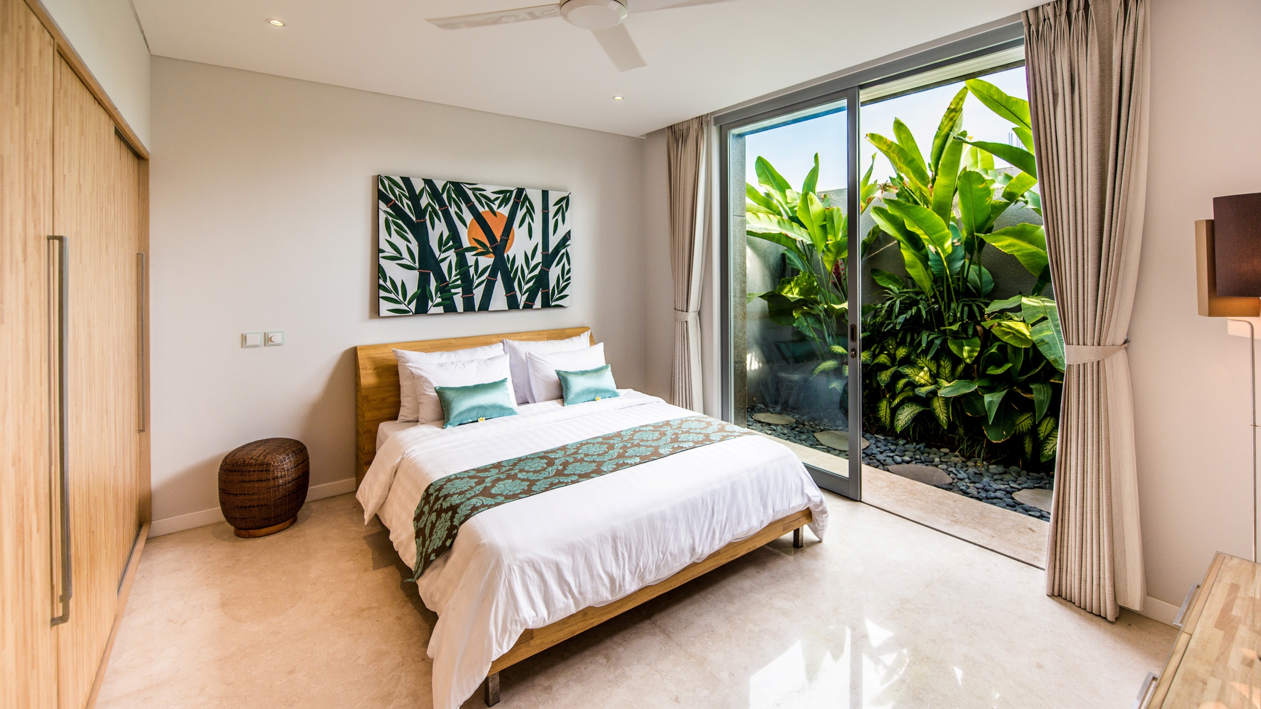 Bedroom with View - Villa Damai Aramanis - Seminyak, Bali