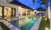Pool at Night - Villa Damai Lestari - Seminyak, Bali