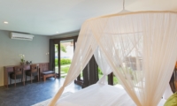 Bedroom with Study Table and View - Villa Damai Lestari - Seminyak, Bali