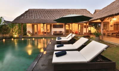 Pool at Night - Villa Damai Manis - Seminyak, Bali