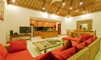 Living Area with TV - Villa Darma - Seminyak, Bali