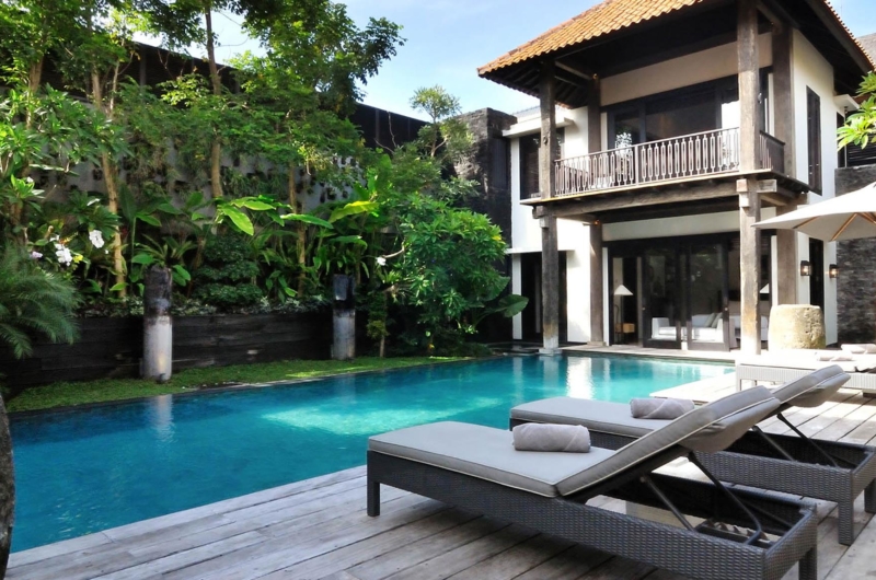 Reclining Sun Loungers - Villa De Suma - Seminyak, Bali