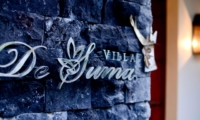 Logo at Entrance - Villa De Suma - Seminyak, Bali