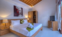 Bedroom with TV - Villa Denoya - Seminyak, Bali