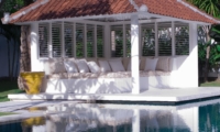 Pool Side Lounge - Villa Hermosa - Seminyak, Bali