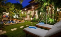 Pool Side Loungers - Villa Istana Satu - Seminyak, Bali
