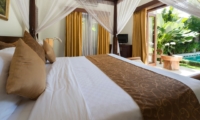 Bedroom with Pool View - Villa Kalimaya Two - Seminyak, Bali