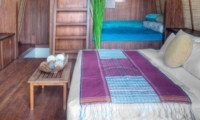 Bedroom with Wooden Floor - Villa Kalimaya Two - Seminyak, Bali