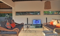Lounge Area with TV - Villa Kami - Canggu, Bali