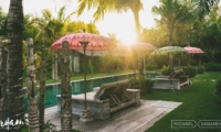 Pool Side Seating Area - Villa Kayu - Umalas, Bali