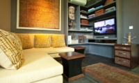 Lounge Area with TV - Villa Kelusa - Ubud, Bali