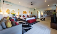 Bedroom with Sofa and TV - Villa Kinaree Estate - Seminyak, Bali
