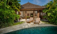 Pool Side Loungers - Villa Kubu 14 - Seminyak, Bali