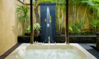 Bathroom with Bathtub and Shower - Villa Kubu 14 - Seminyak, Bali