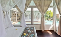 Bedroom with Pool View - Villa Laksmana 2 - Seminyak, Bali