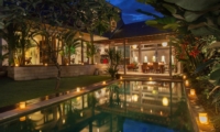 Pool at Night - Villa Liang - Batubelig, Bali