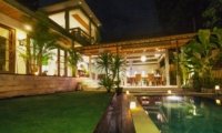 Pool at Night - Villa Liang - Batubelig, Bali