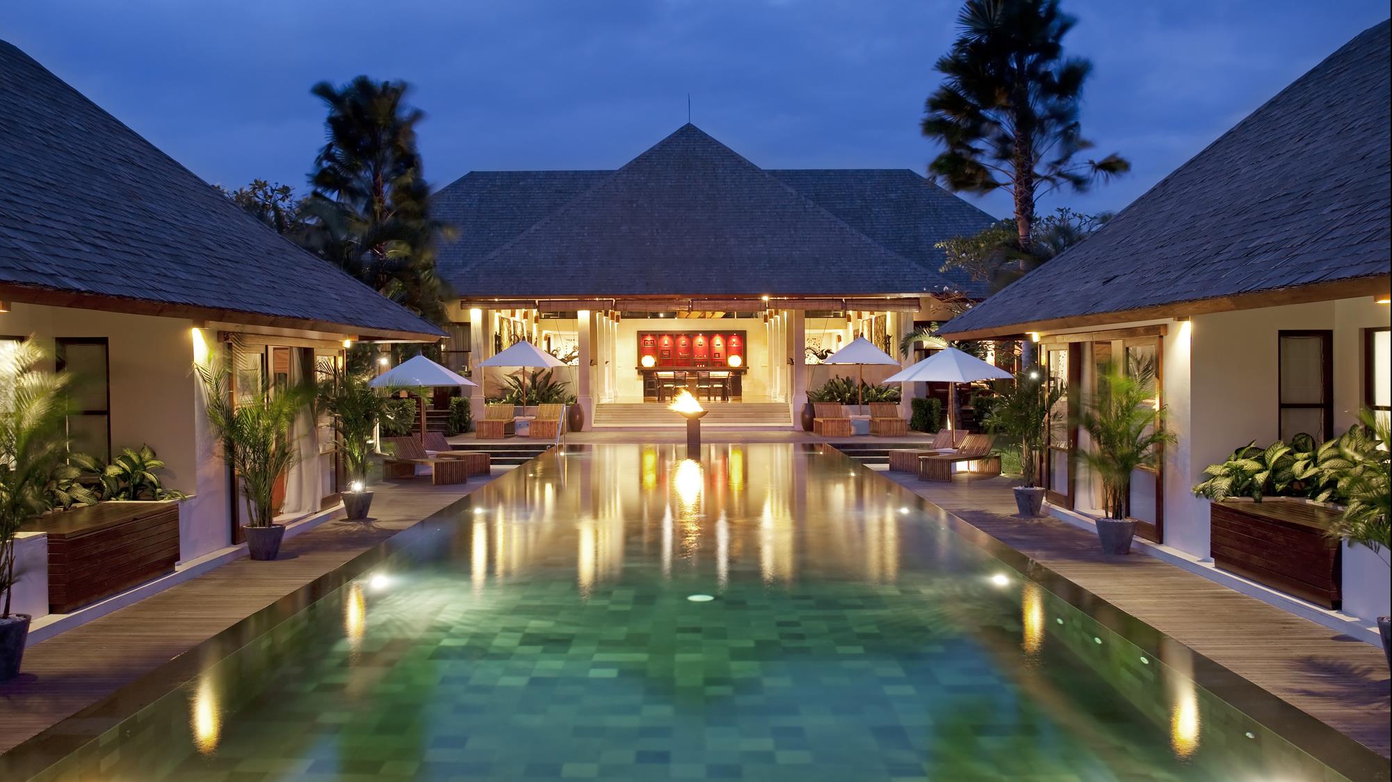 Night View - Villa Mandalay - Seseh, Bali