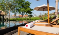 Pool Side Loungers - Villa Mannao - Kerobokan, Bali