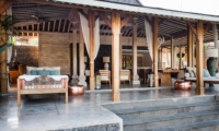 Living Area with View - Villa Mannao - Kerobokan, Bali