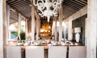 Dining Area with View - Villa Mannao Estate - Kerobokan, Bali