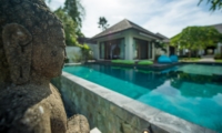 Pool Side Statue - Villa Nelayan - Canggu, Bali