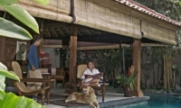 Pool Side Seating Area - Villa Oost Indies - Seminyak, Bali