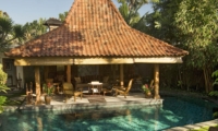 Pool Side Living Area - Villa Oost Indies - Seminyak, Bali
