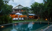 Gardens and Pool at Night - Villa Pandora - Seminyak, Bali