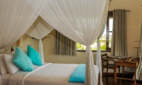 Bedroom with Mosquito Net - Villa Pantai Lima Estate - Canggu, Bali