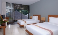 Twin Bedroom with View - Villa Paya Paya - Seminyak, Bali