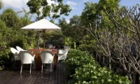 Outdoor Dining - Villa Ramadewa - Seminyak, Bali