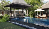 Pool Side Dining - Villa Ramadewa - Seminyak, Bali
