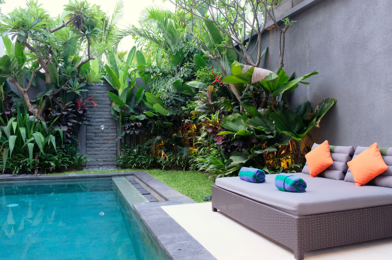 Pool Side Seating Area - Villa Sally - Canggu, Bali
