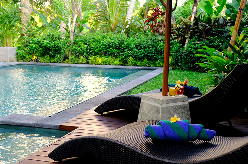 Pool Side Lounger - Villa Sally - Canggu, Bali