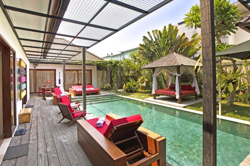Pool Side - Villa Sam Seminyak - Seminyak, Bali