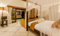 Bedroom with Mosquito Net - Villa Santai - Seminyak, Bali