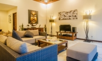 Lounge Area with TV - Villa Santai - Seminyak, Bali