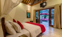 Bedroom with Pool View - Villa Santi - Seminyak, Bali