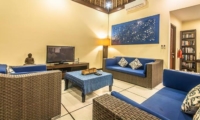 Lounge Area with TV - Villa Saphir - Seminyak, Bali