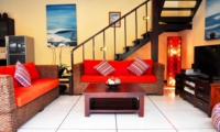 Living Area with TV - Villa Sayang - Seminyak, Bali