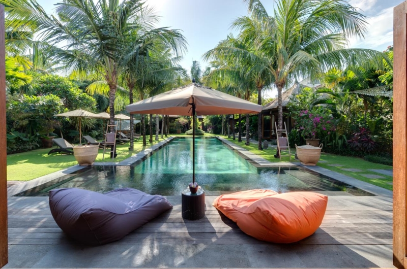 Pool Side Seating Area - Villa Shambala - Seminyak, Bali