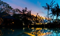 Pool at Night - Villa Surya Damai - Umalas, Bali