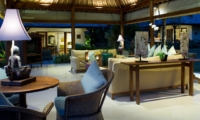 Living Area at Night - Villa Surya Damai - Umalas, Bali
