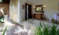 En-Suite Bathroom and Balcony - Villa Surya Damai - Umalas, Bali