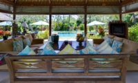 Living Area with Pool View - Villa Surya Damai - Umalas, Bali