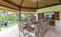Dining Area with Garden View - Villa Tanju - Seseh, Bali