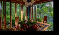 Dining Area with View - Villa Umah Shanti - Ubud, Bali
